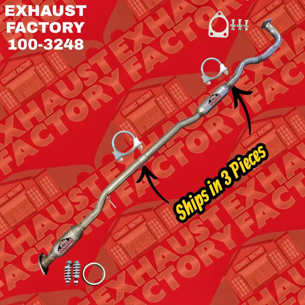 100-3248 CATALYTIC CONVERTER RESONATOR PIPE FITS 2007-2013 MITSUBISHI OUTLANDER 3.0L ENG thumbnail 4