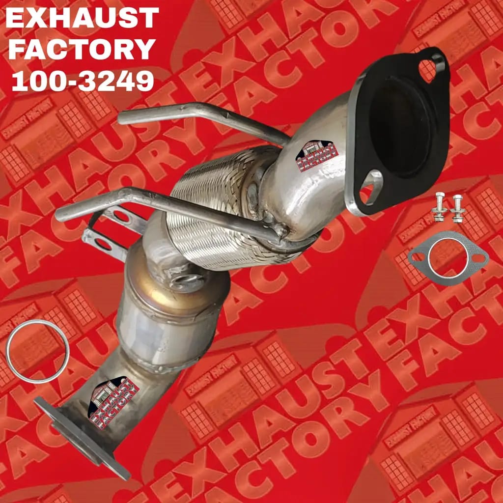 100-3249 FRONT EXHAUST FLEX PIPE CATALYTIC CONVERTER FITS 2017-2019 FORD ESCAPE 2.0L ENG