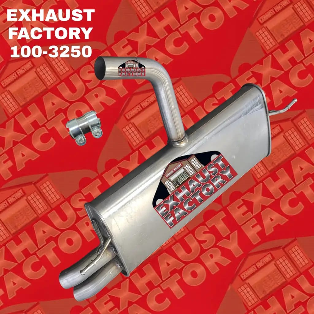 100-3250 REAR MUFFLER ASSEMBLY FITS 2018 VOLKSWAGEN GOLF S 1.8L ENG