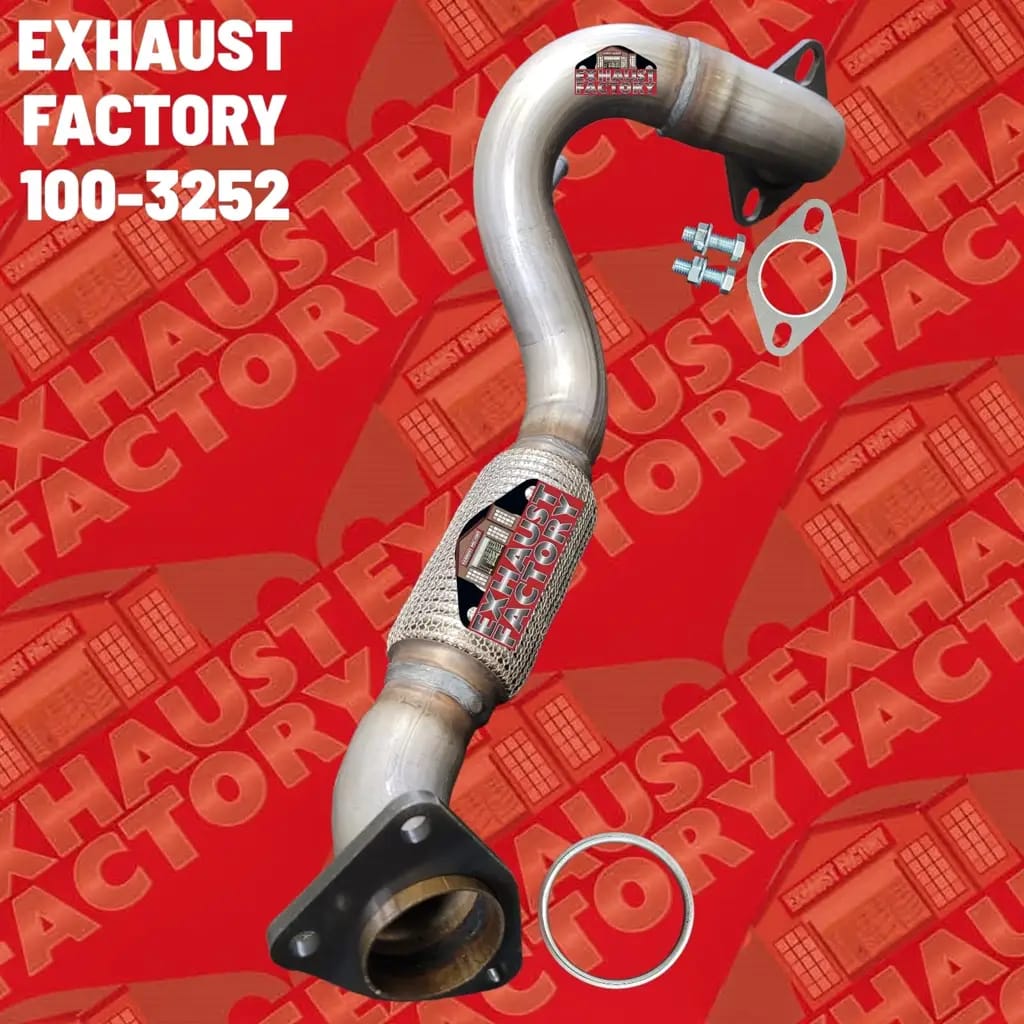 100-3252 FRONT EXHAUST FLEX PIPE FITS 2008-2013 NISSAN ROGUE 2.5L ENG
