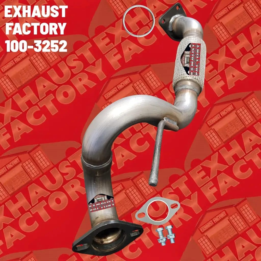 100-3252 FRONT EXHAUST FLEX PIPE FITS 2008-2013 NISSAN ROGUE 2.5L ENG