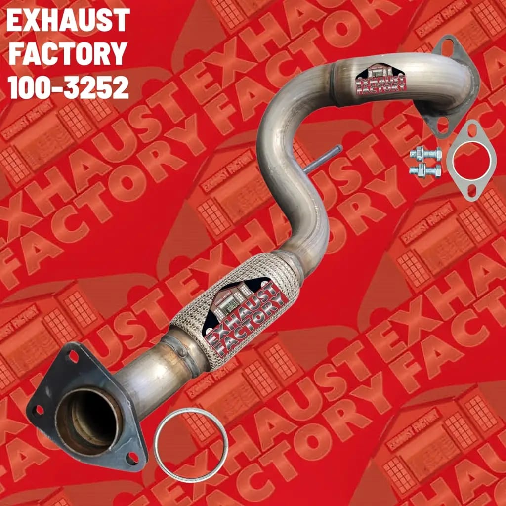 100-3252 FRONT EXHAUST FLEX PIPE FITS 2014-2015 NISSAN ROGUE SELECT 2.5L ENG