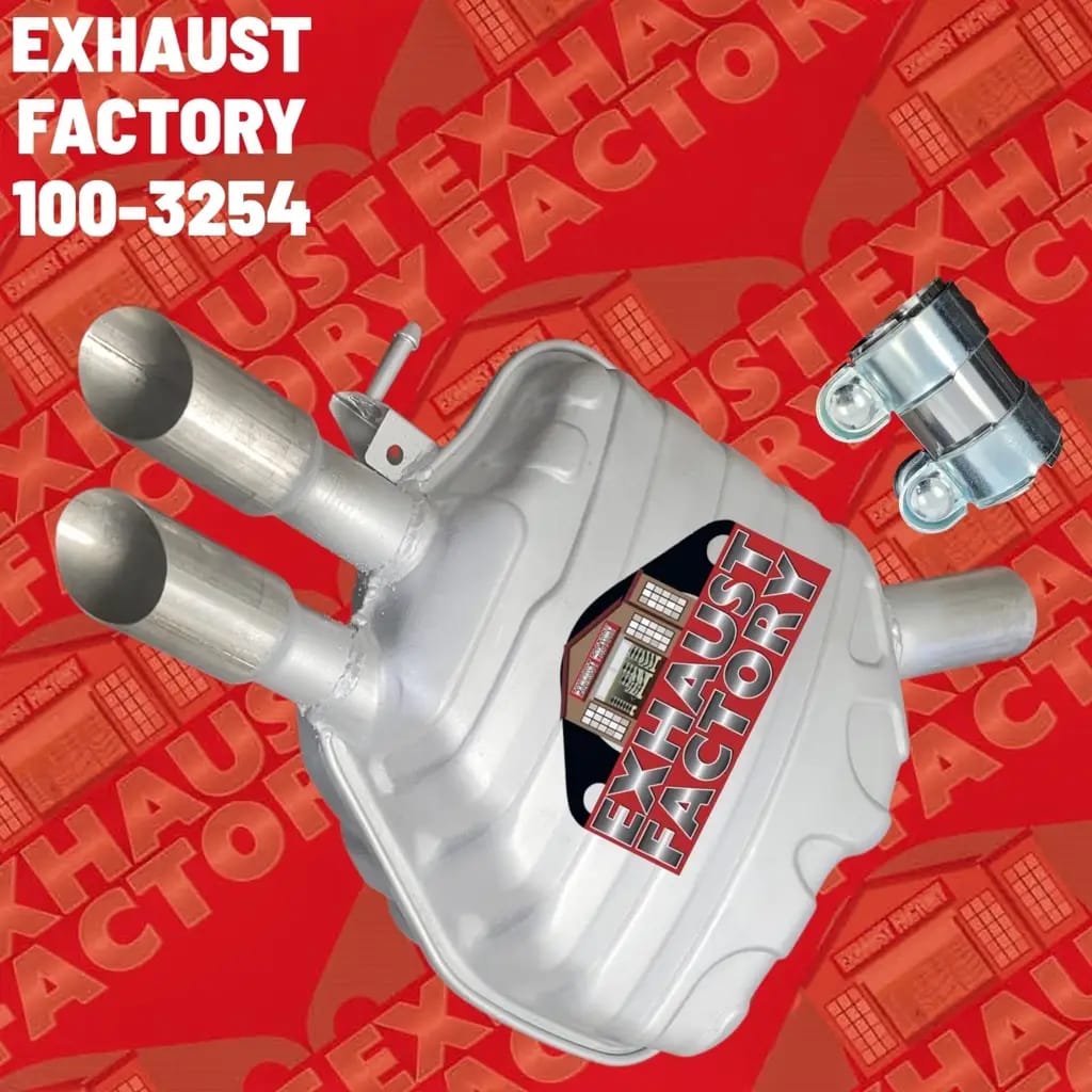 100-3254 REAR MUFFLER ASSEMBLY FITS 2009-2013 AUDI A4 2.0L ENG