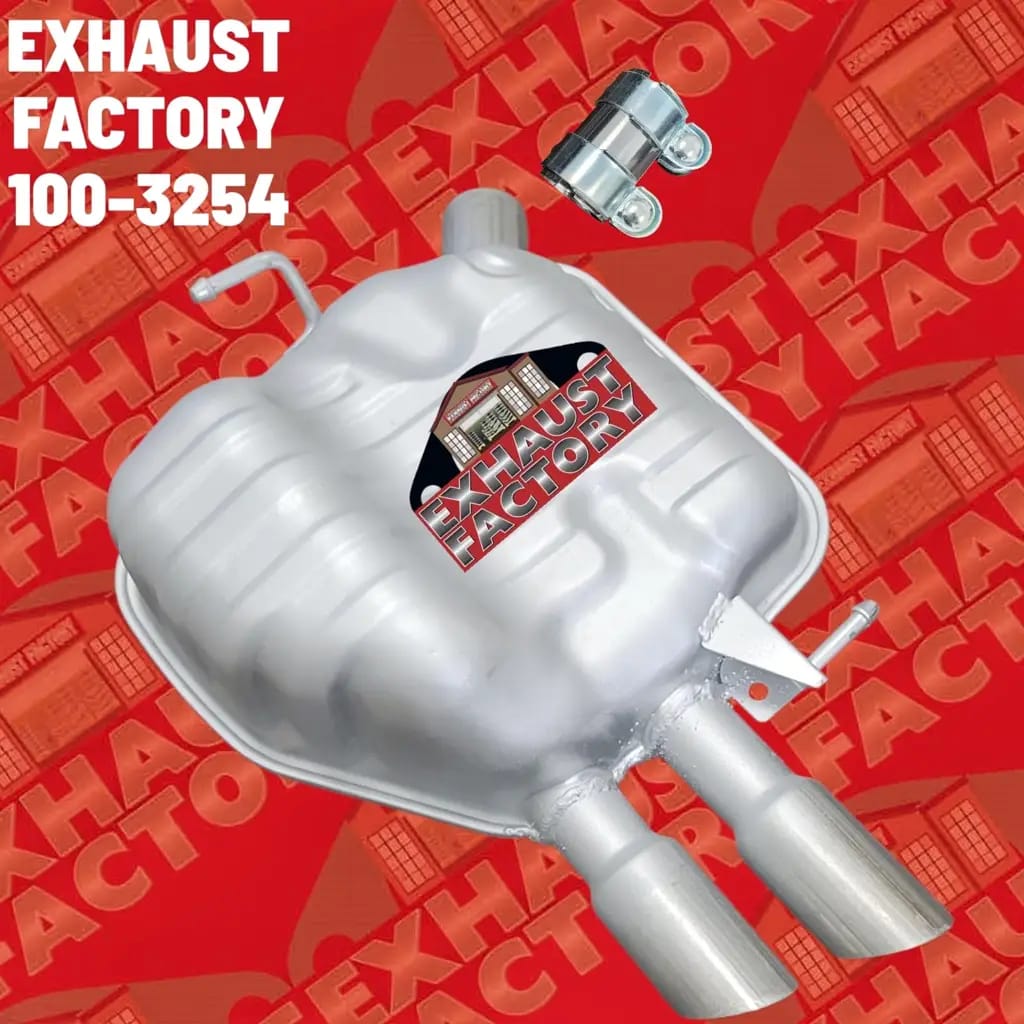 100-3254 REAR MUFFLER ASSEMBLY FITS 2009-2013 AUDI A4 2.0L ENG