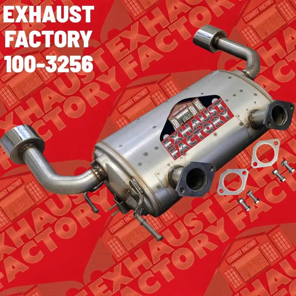 100-3256 REAR MUFFLER ASSEMBLY FITS 2013 INFINITI EX37 3.7L ENG V6