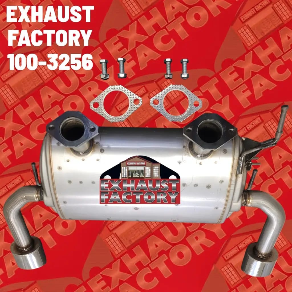 100-3256 REAR MUFFLER ASSEMBLY FITS 2010-2011 INFINITI EX35 3.5L ENG V6