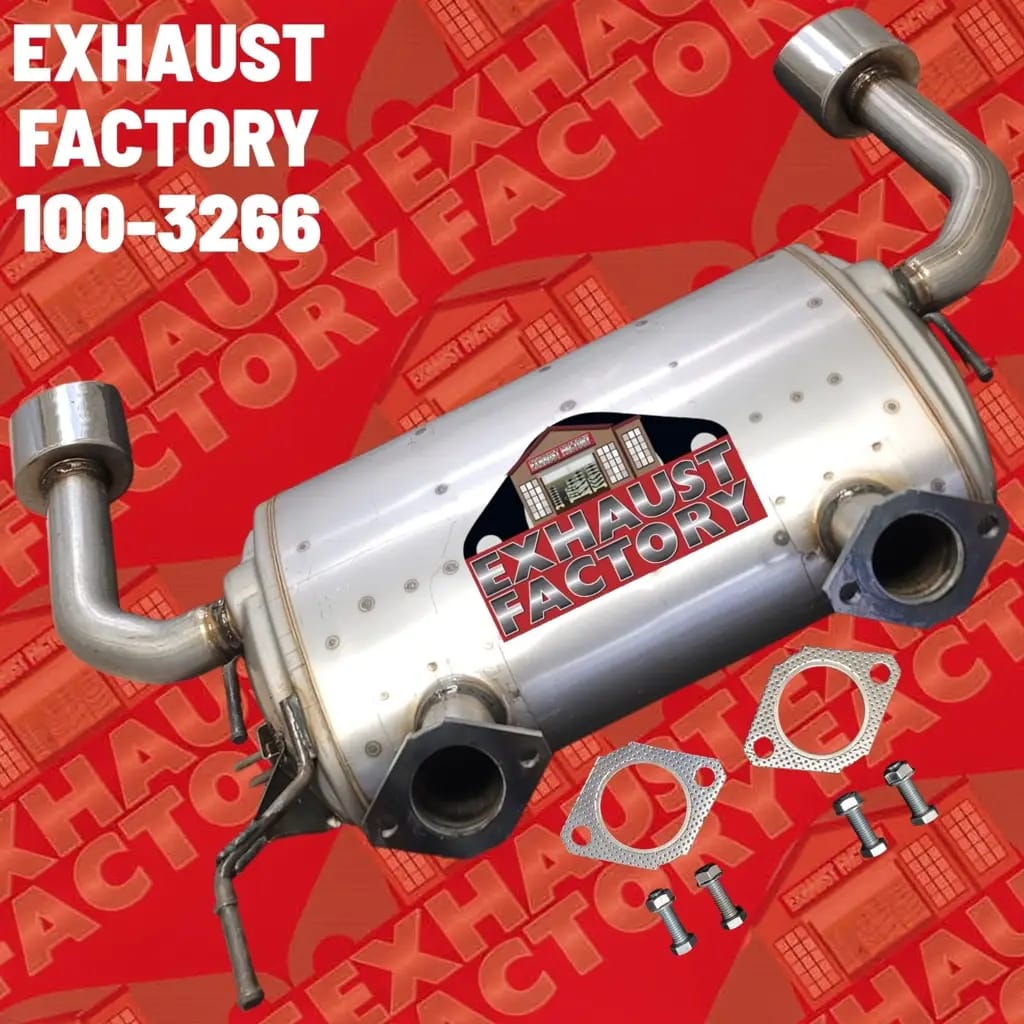 100-3266 REAR MUFFLER ASSEMBLY FITS 2013 INFINITI FX37 3.7L ENG V6