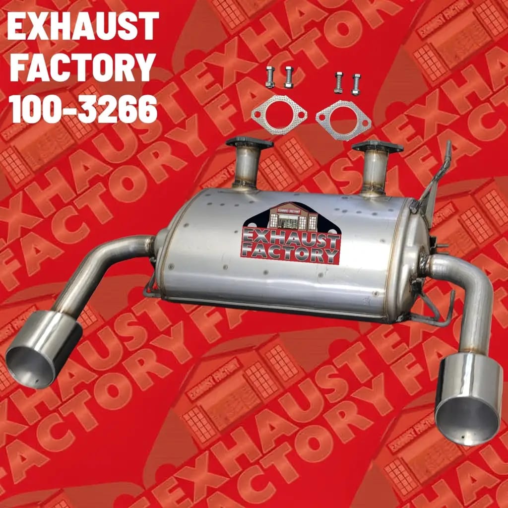 100-3266 REAR MUFFLER ASSEMBLY FITS 2013 INFINITI FX37 3.7L ENG V6