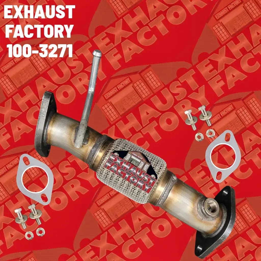 100-3271 FRONT EXHAUST FLEX PIPE FITS 2010-2013 KIA FORTE & KIA FORTE KOUP 2.0 & 2.4L ENG