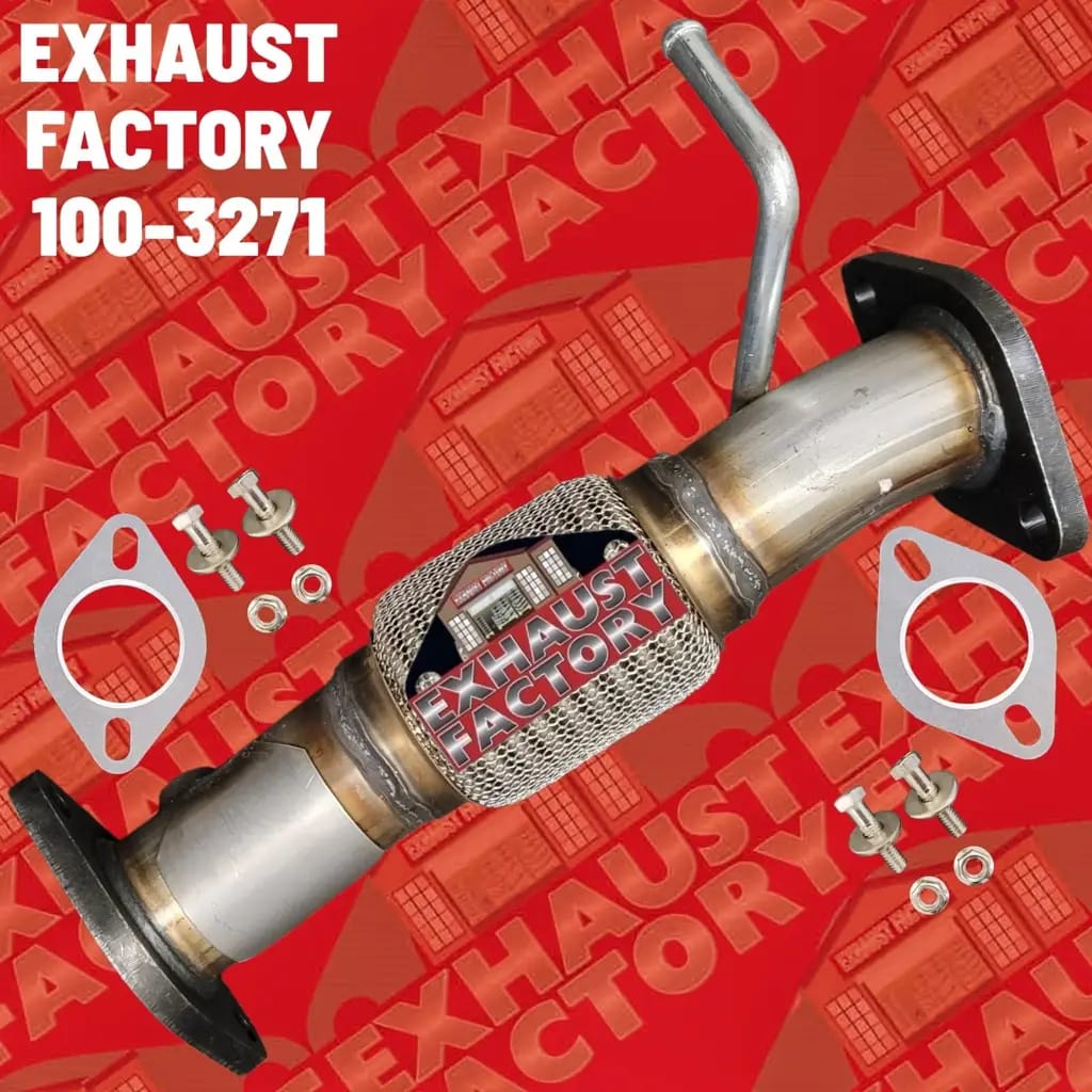 100-3271 FRONT EXHAUST FLEX PIPE FITS 2010-2013 KIA FORTE & KIA FORTE KOUP 2.0 & 2.4L ENG
