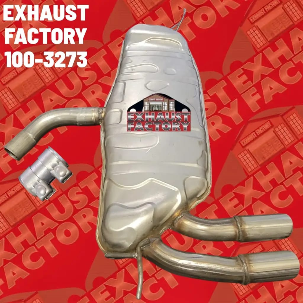 100-3273 REAR MUFFLER ASSEMBLY FITS 2010-2014 VOLKSWAGEN GOLF 2.5L ENG