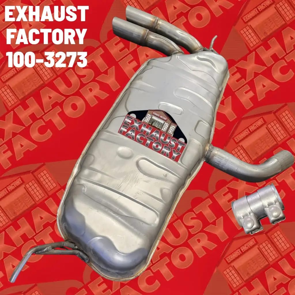 100-3273 REAR MUFFLER ASSEMBLY FITS 2006-2009 VOLKSWAGEN RABBIT 2.5L ENG