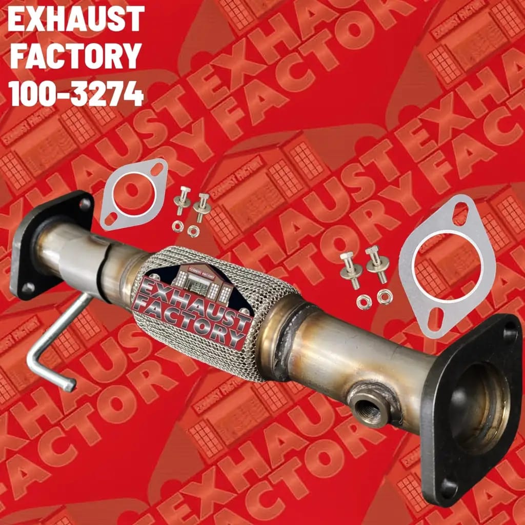 100-3274 FRONT EXHAUST FLEX PIPE FITS 2010-2013 HYUNDAI TUCSON 2.4L ENG |2011-2016 KIA SPORTAGE 2.4L ENG | HYUNDAI TUCSON 2.0L ENG