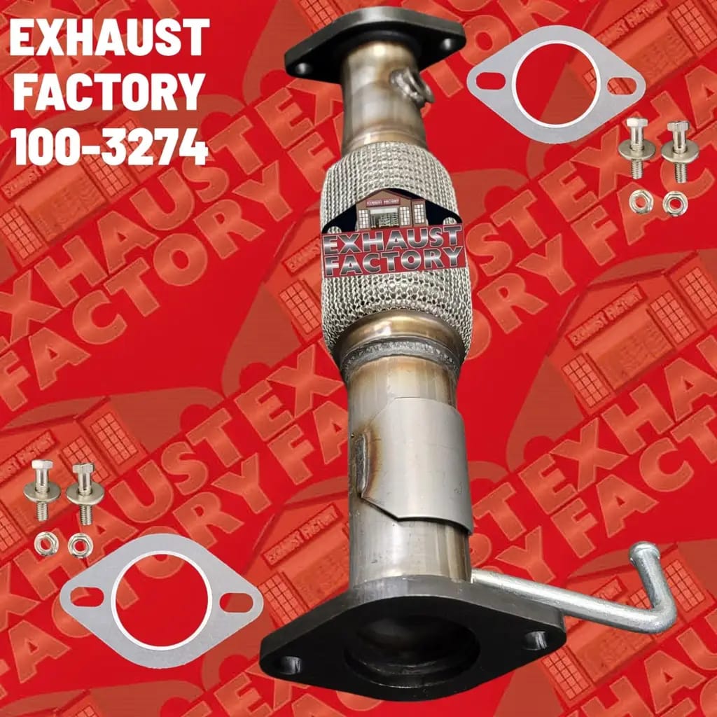 100-3274 FRONT EXHAUST FLEX PIPE FITS 2010-2013 HYUNDAI TUCSON 2.4L ENG |2011-2016 KIA SPORTAGE 2.4L ENG | HYUNDAI TUCSON 2.0L ENG