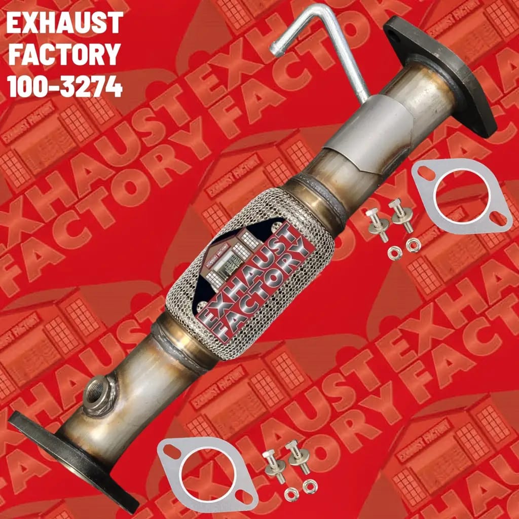 100-3274 FRONT EXHAUST FLEX PIPE FITS 2010-2013 HYUNDAI TUCSON 2.4L ENG |2011-2016 KIA SPORTAGE 2.4L ENG | HYUNDAI TUCSON 2.0L ENG