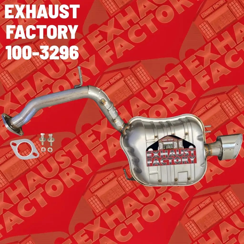 100-3296 REAR MUFFLER ASSEMBLY FITS 2016-2019 KIA SORENTO 3.3L ENG "-SPORT PACKAGE" (Front Wheel Drive)