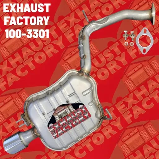 100-3301 REAR MUFFLER FITS 2016-2019 KIA SORENTO 2.4L ENG "AWD"