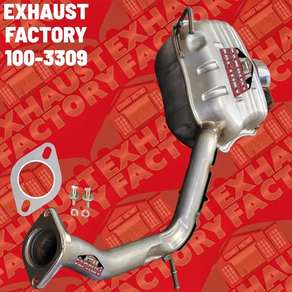 100-3309 REAR MUFFLER ASSEMBLY FITS 2016-2019 KIA SORENTO 3.3L ENG "-SPORT PACKAGE" (All Wheel Drive)