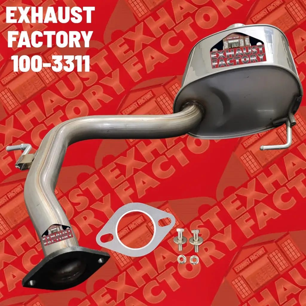 100-3311 REAR MUFFLER ASSEMBLY FITS 2016-2018 KIA SORENTO 2.0L ENG "NON-SPORT PACKAGE" (Front Wheel Drive)