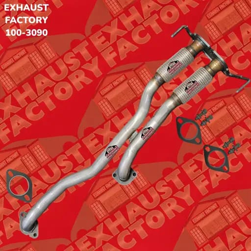 2011-2014 Ford Edge 3.7L Engine, Stainless Steel Front Exhaust Flex Pipe 100-3090