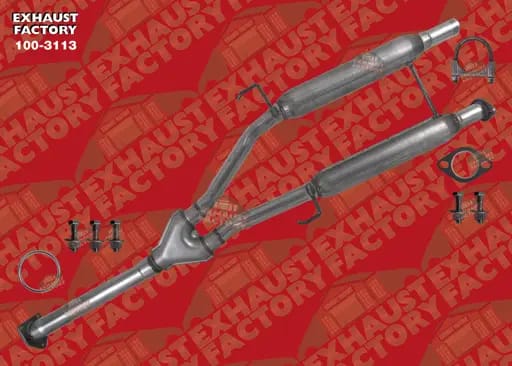 2007-2009 Acura MDX 3.7L Engine, Resonator Pipe Assembly 100-3113