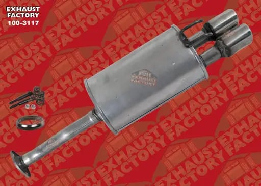 2006-2011 Acura CSX 2.0L (Base Model) Engine, Muffler Assembly 100-3117