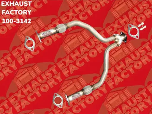 2004-2006 Infiniti G35X 3.5L Engine, Stainless Steel Front Exhaust Flex Y Pipe 100-3142-165