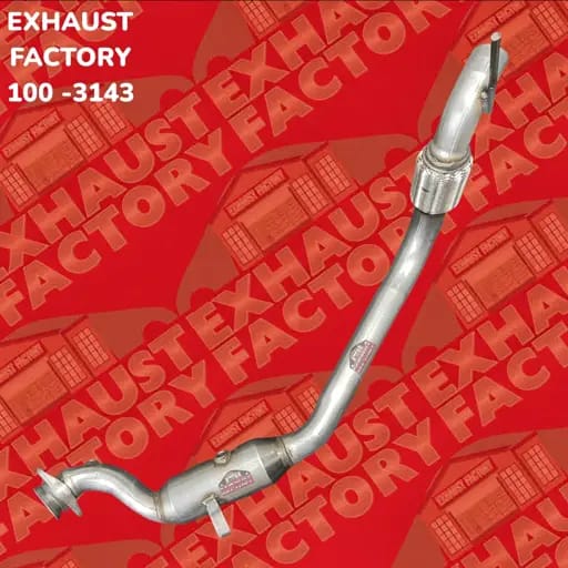 2015-2017 Ford Mustang 2.3L Engine, Front Exhaust Flex Pipe Catalytic Converter 100-3143