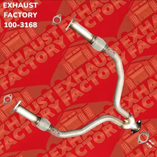 2009-2019 Nissan 370Z 3.7L Engine, Stainless Steel Front Exhaust Flex Y Pipe 100-3168