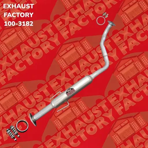 2015-2019 Nissan Micra 1.6L Engine, Resonator Pipe Assembly / Mid Pipe Assembly 100-3182