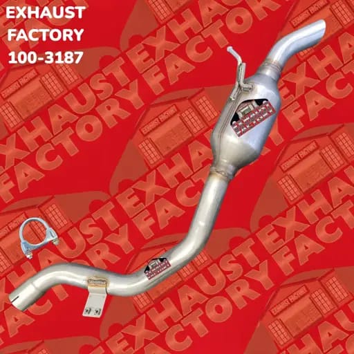 2010-2015 Lexus RX350 3.5L V6 Engine, Stainless Steel Resonator/Tail Pipe 100-3187