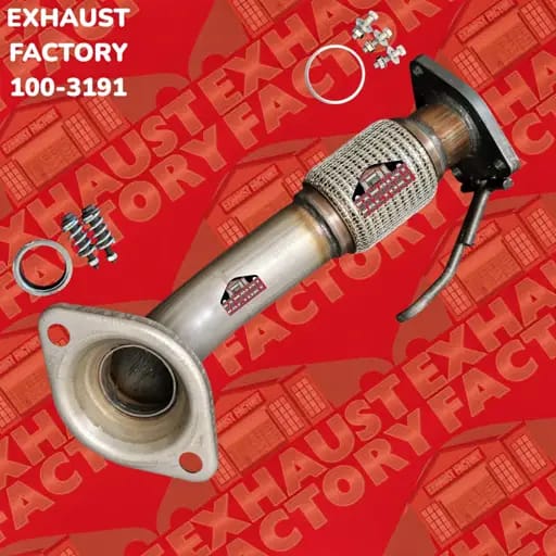 2008-2012 Honda Accord 2.4L Engine, Stainless Steel Exhaust Flex Pipe 100-3191