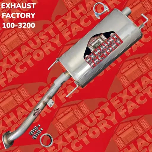 2010-2015 Lexus RX350 3.5L Engine, Stainless Steel Muffler Assembly 100-3200