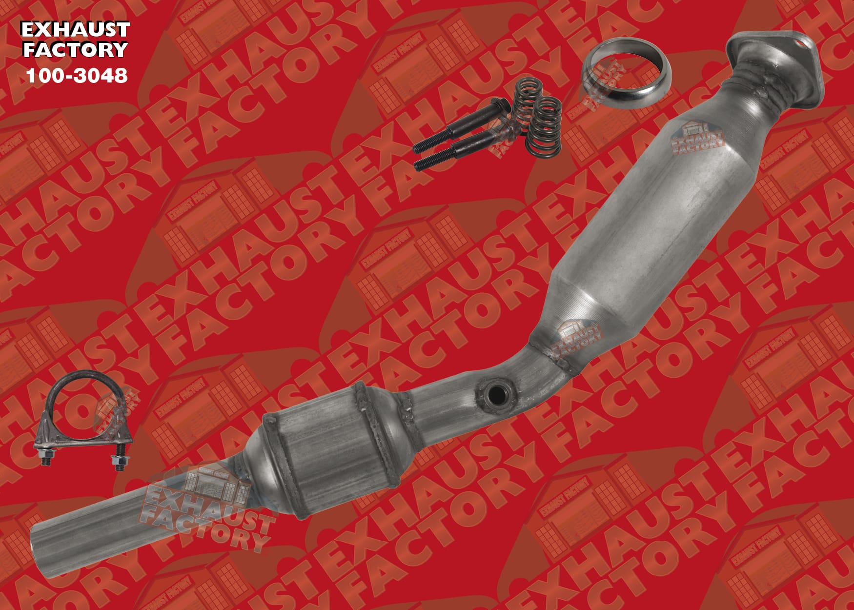 2003-2008 Pontiac Vibe 1.8L Engine, Catalytic Converter 100-3048