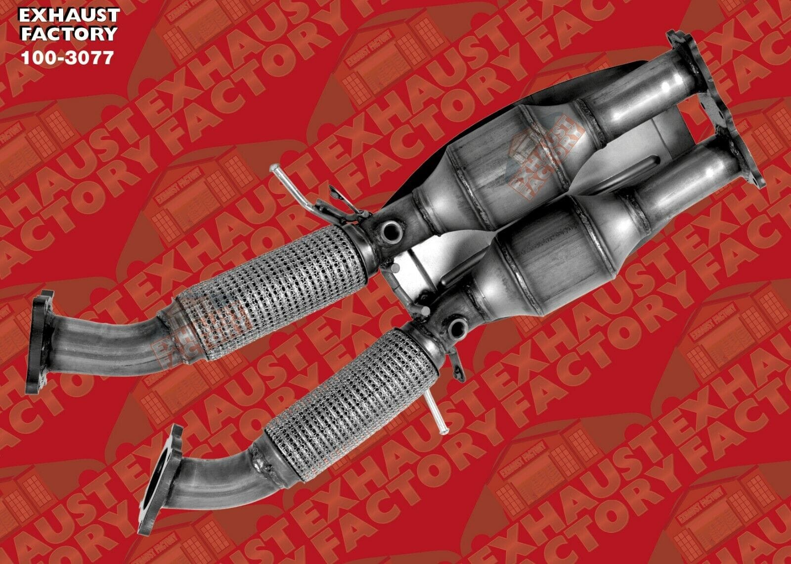 2008-2010 Volvo XC70 3.2L Engine, Front Exhaust Flex Pipe 100-3077-66