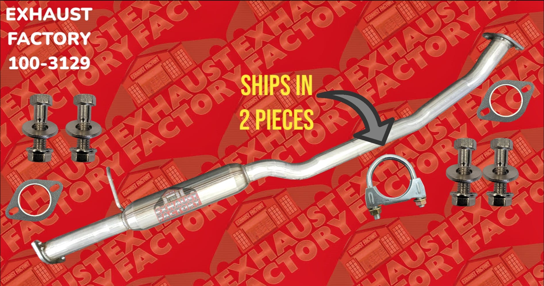 2011-2012 Kia Sorento 3.5L Engine, Resonator Pipe Assembly 100-3129-151
