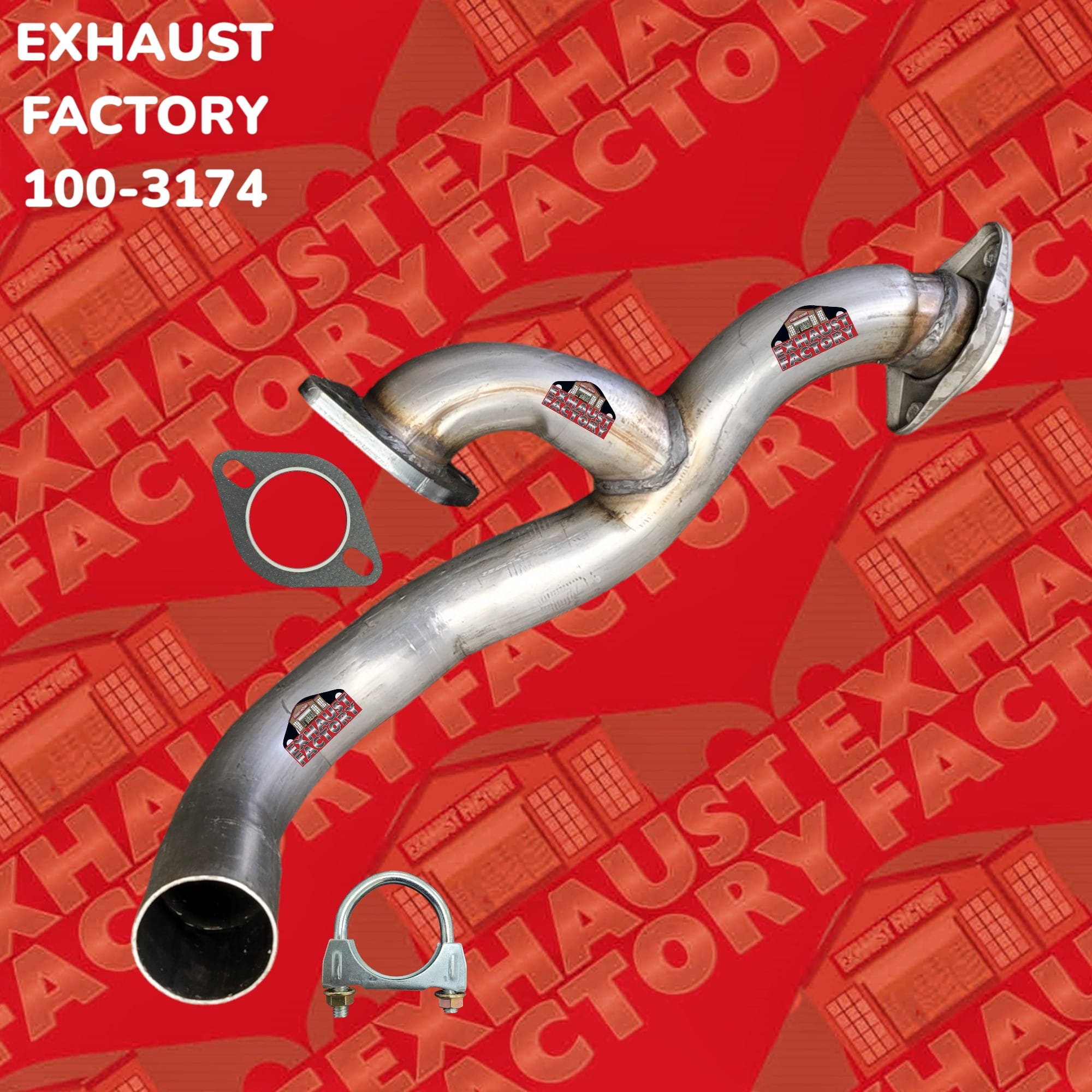2011-2020 Dodge Grand Caravan 3.6L Engine, Stainless Steel Front Exhaust Y Pipe 100-3174-252