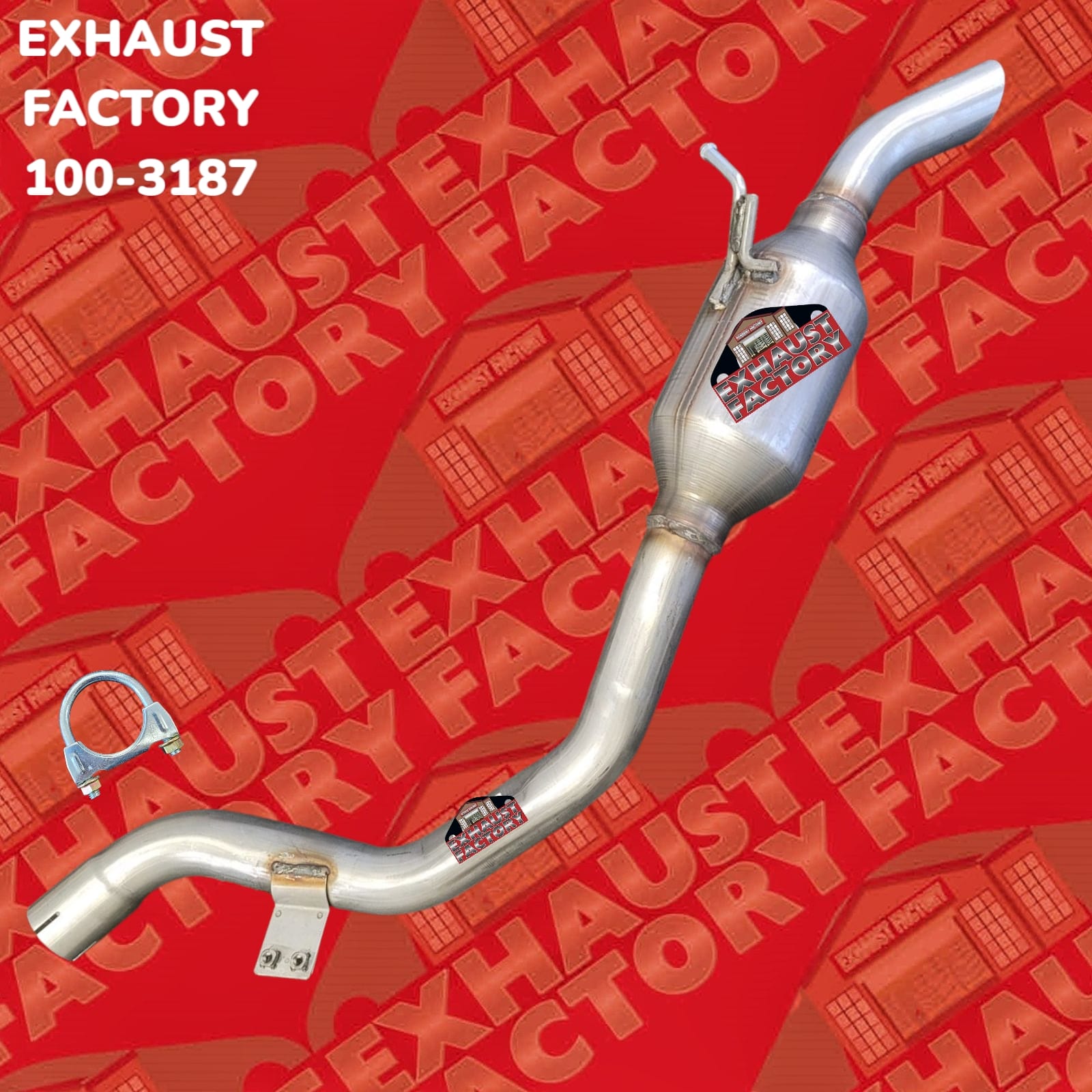 2010-2015 Lexus RX350 3.5L V6 Engine, Stainless Steel Resonator/Tail Pipe 100-3187