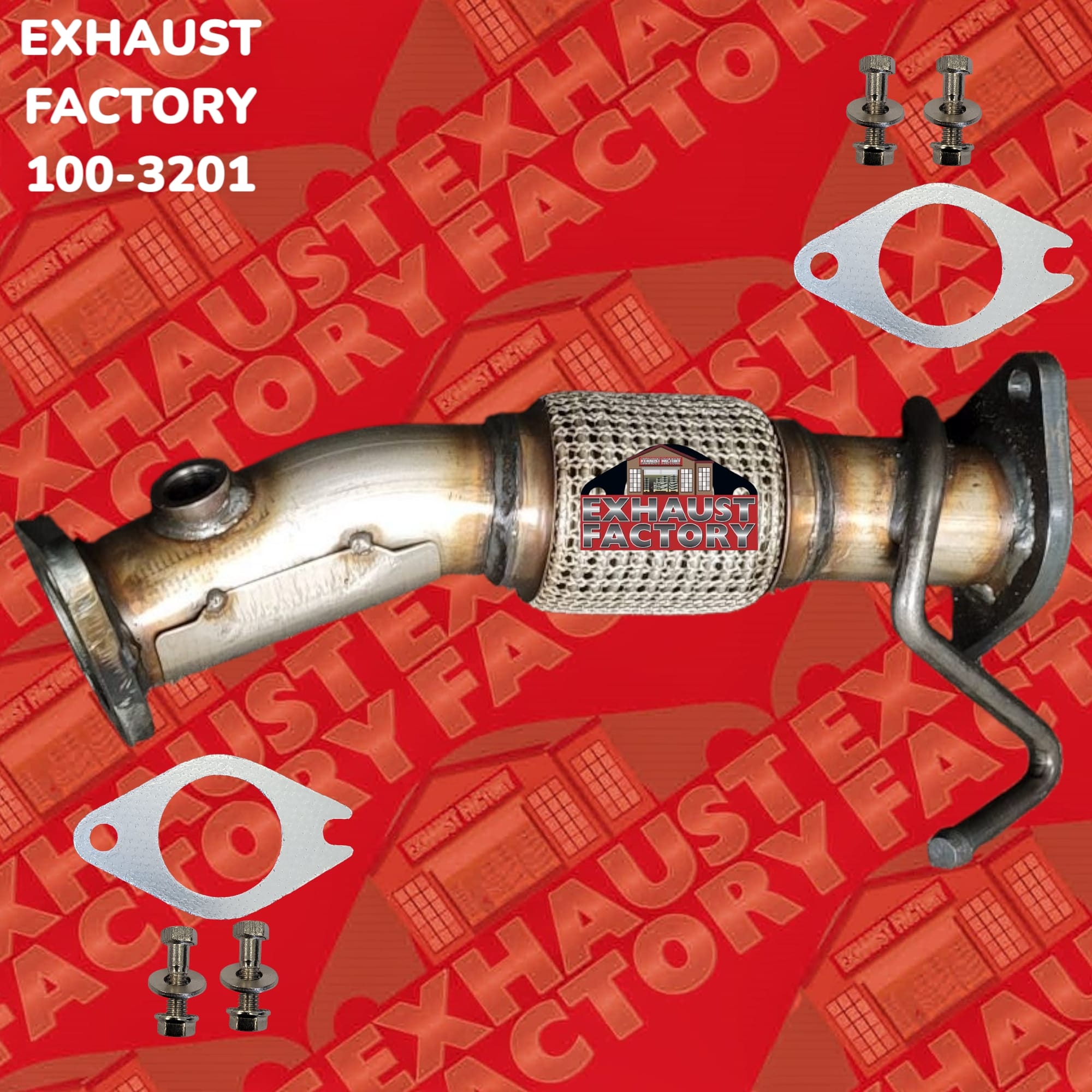 2013-2016 Hyndai Elantra 2.0L Engine, Stainless Steel Front Pipe 100-3201