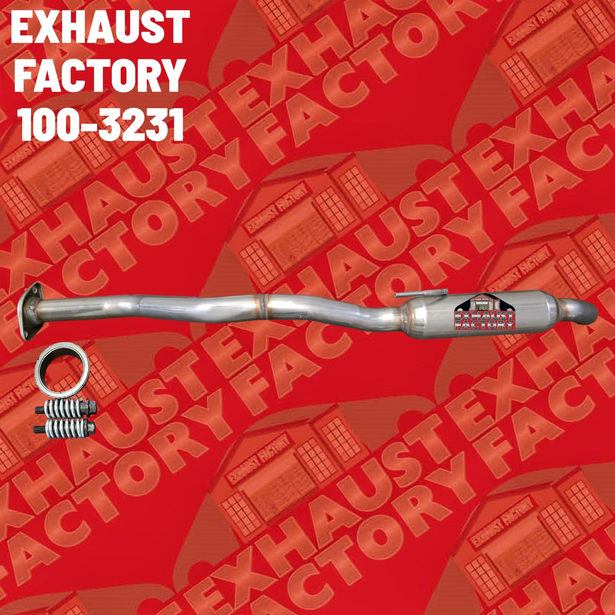 2015-2018 Chevrolet City Express 2.0L Engine, Stainless Steel Rear Tail Pipe 100-3231