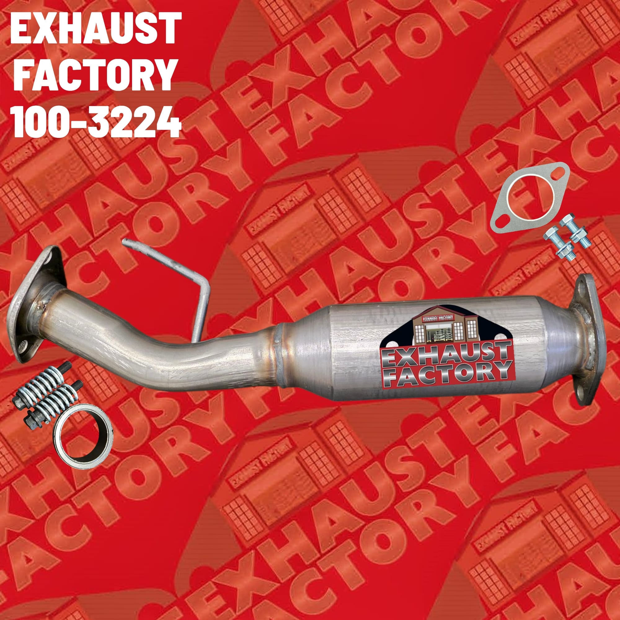2013-2021 Nissan NV200 2.0L Engine, Stainless Steel Rear Catalytic Converter 100-3224