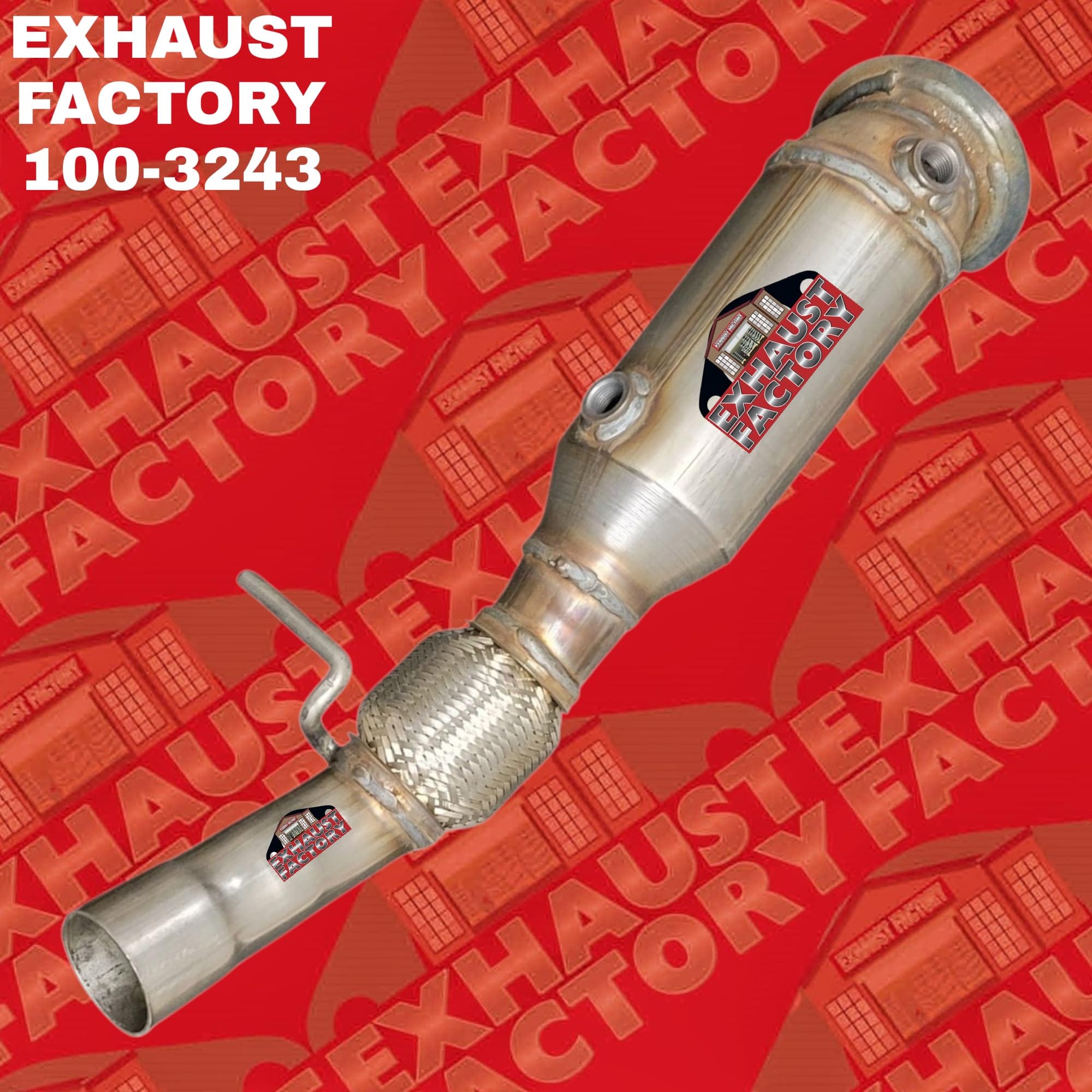 100-3243 FRONT CATALYTIC CONVERTER FITS 2015-2018 BMW X4 2.0L ENG "TURBOCHARGED"