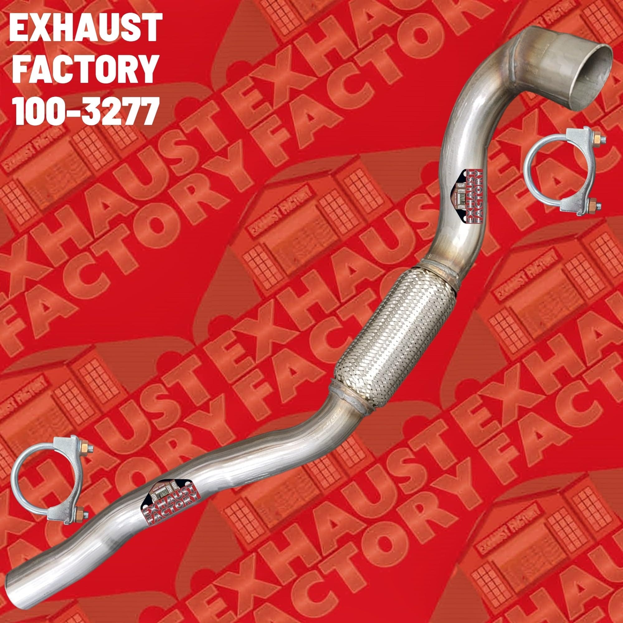 100-3277 FRONT EXHAUST FLEX PIPE FITS 2011-2017 DODGE JOURNEY 3.6L ENG V6 "AWD"