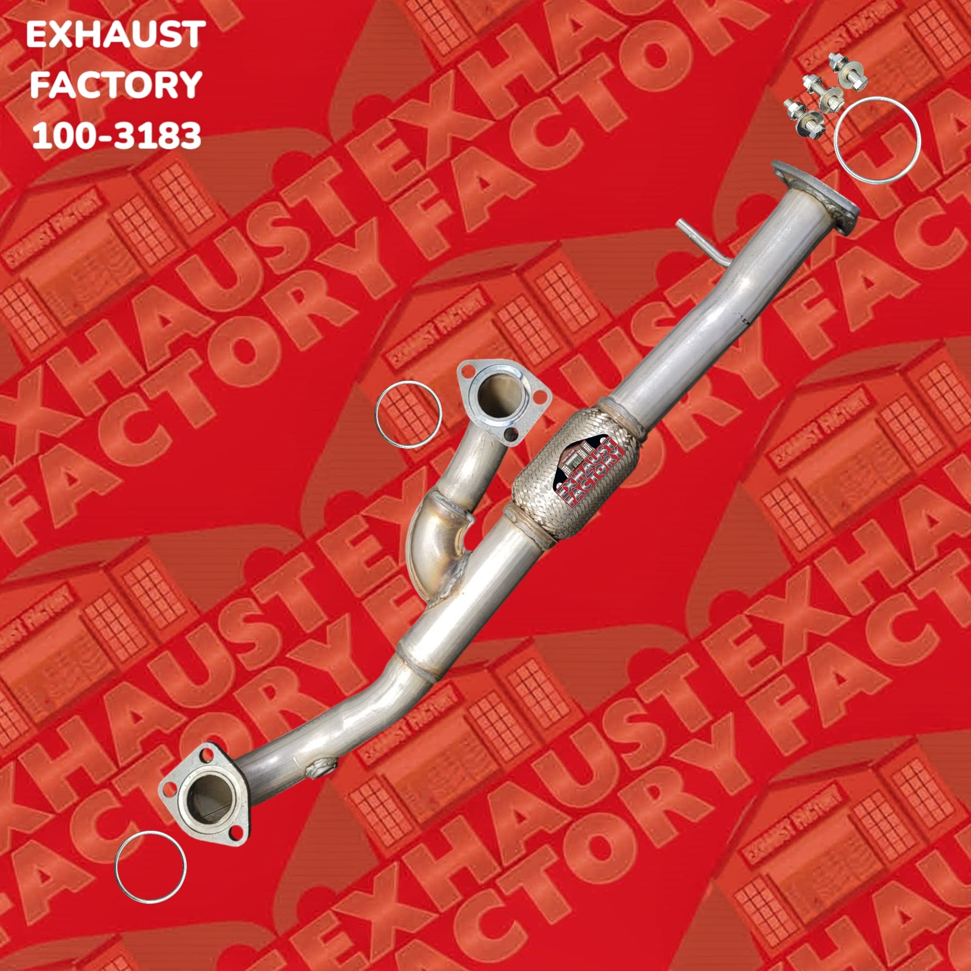 2013-2018 Acura RDX 3.5L Engine, Front Exhaust Flex Y Pipe 100-3183