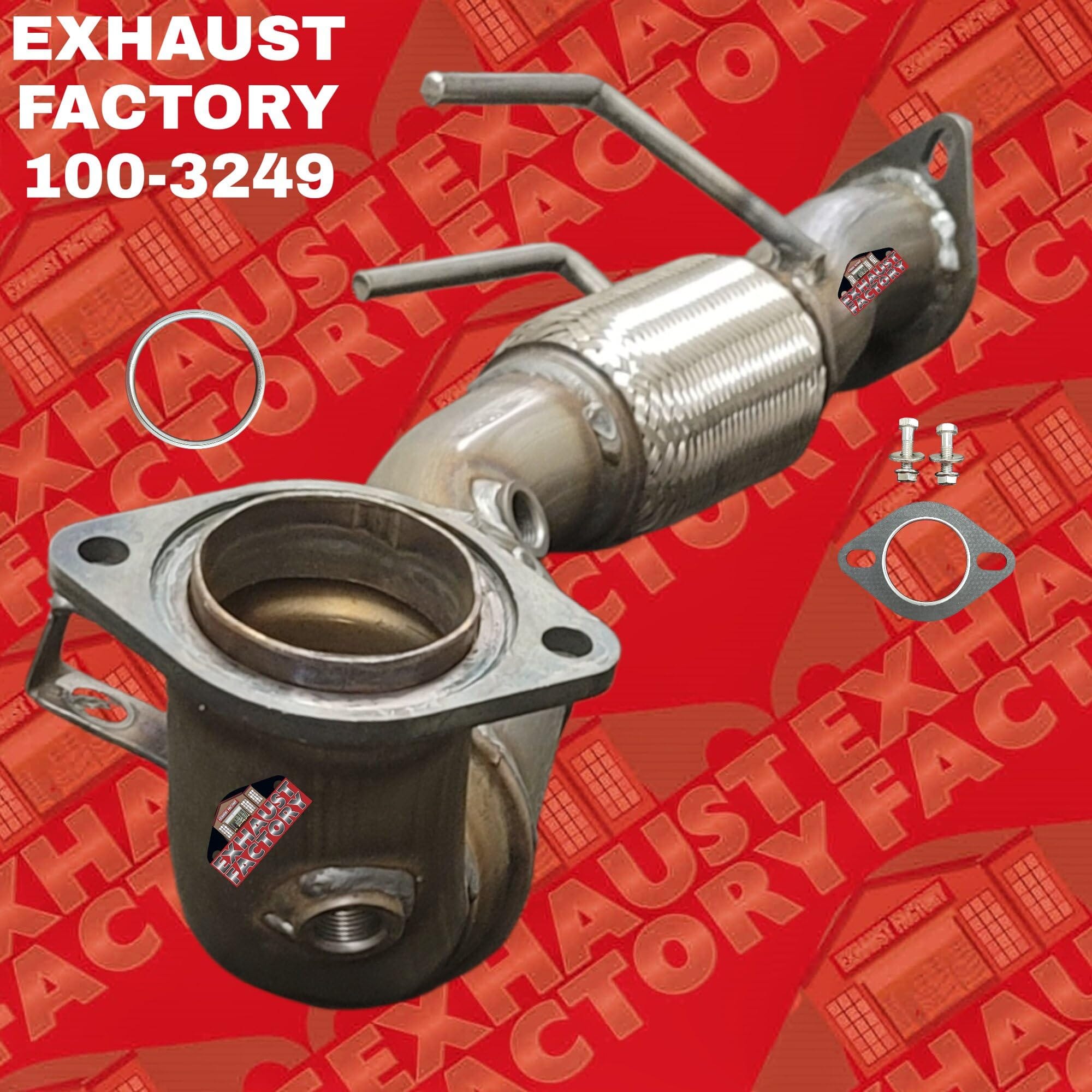 100-3249 FRONT EXHAUST FLEX PIPE CATALYTIC CONVERTER FITS 2017-2019 LINCOLN MKC 2.0L ENG
