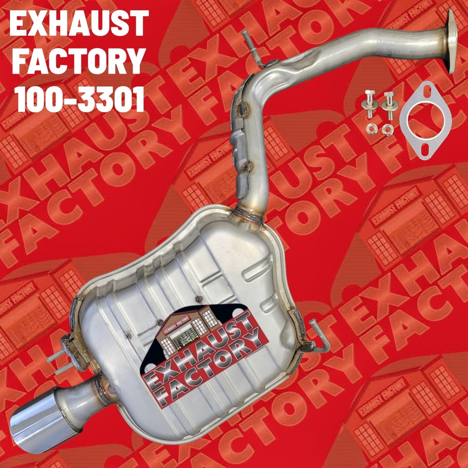 100-3301 REAR MUFFLER FITS 2016-2019 KIA SORENTO 2.4L ENG "AWD"